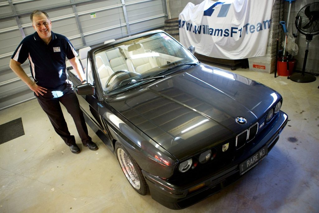 Mario Lamont’s rare BMW M3 convertible will be on show at RACQ MotorFest on July 13. Mario Lamont’s rare BMW M3 convertible will be on show at RACQ MotorFest on July 13.